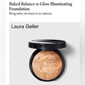 Laura Geller Baked Balance & GLOW Illuminating MEDIUM Correcting Foundation NIB